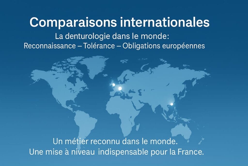 Comparaisons Internationales 4 Comparaisons internationales denturiste