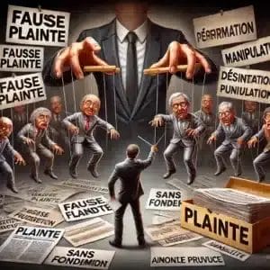 Manipulation de la plainte
